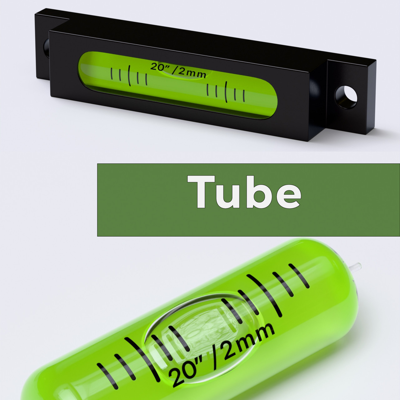 Tube Spirit Vial Levels