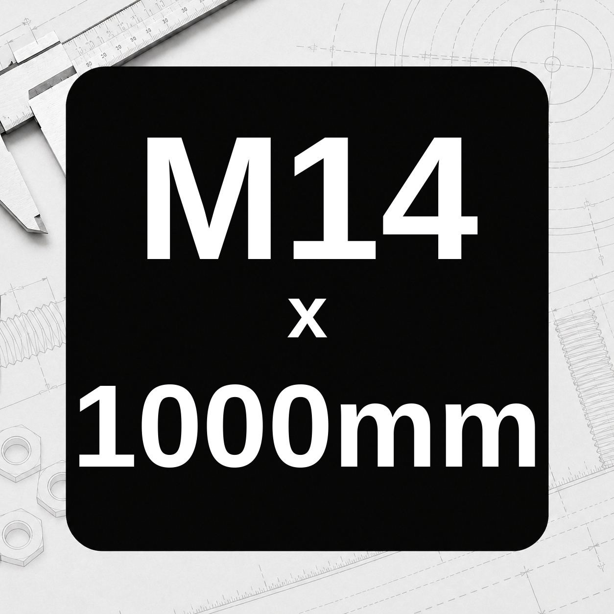 M14 x 1000mm
