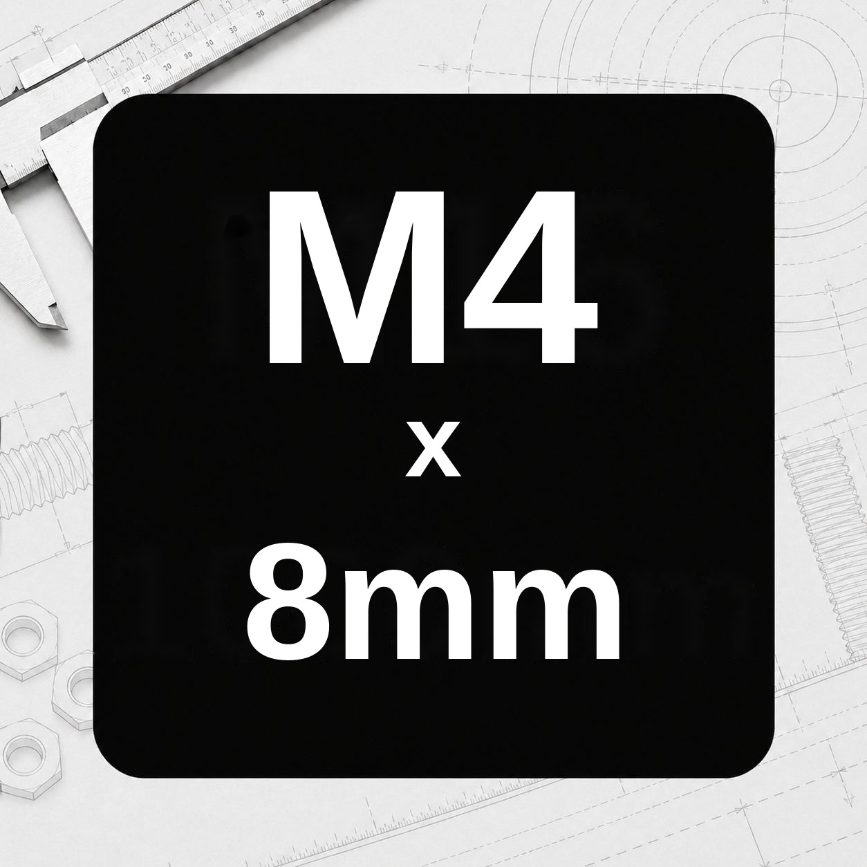 M4 x 8mm