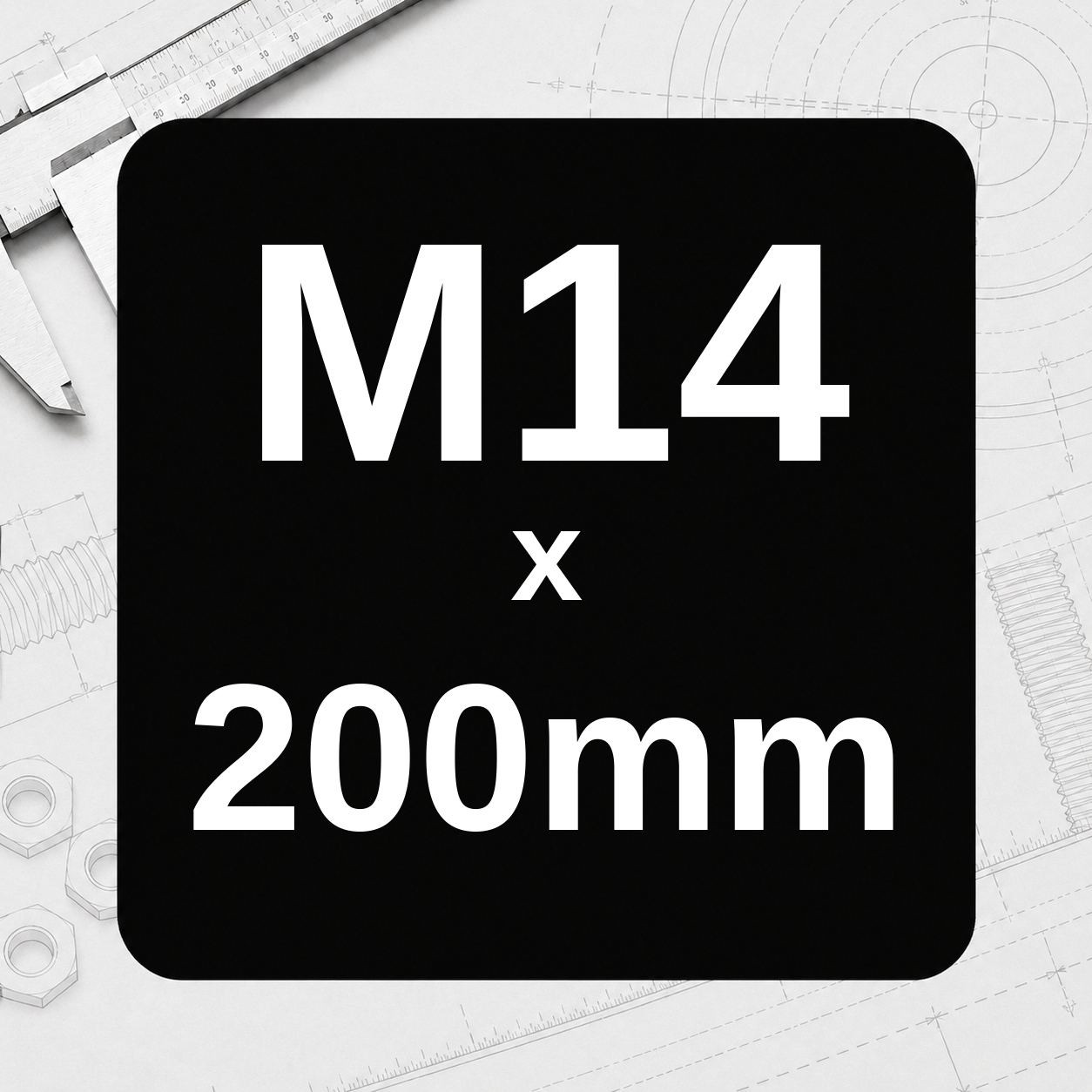 M14 x 200mm