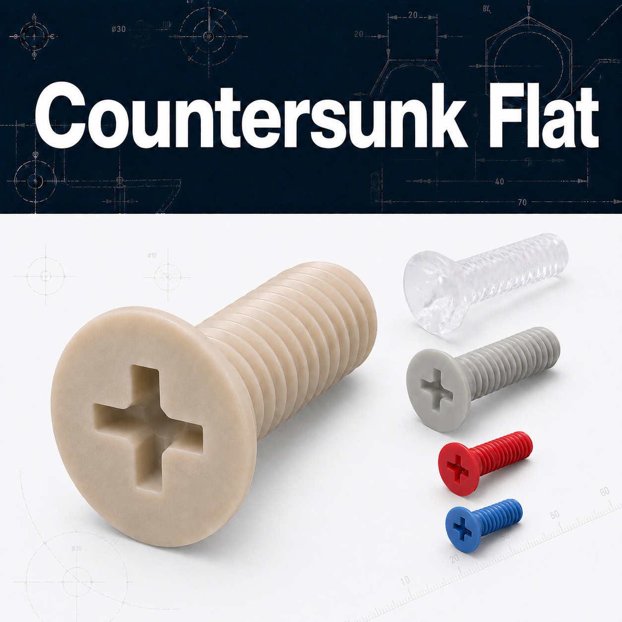 Cross Countersunk Head