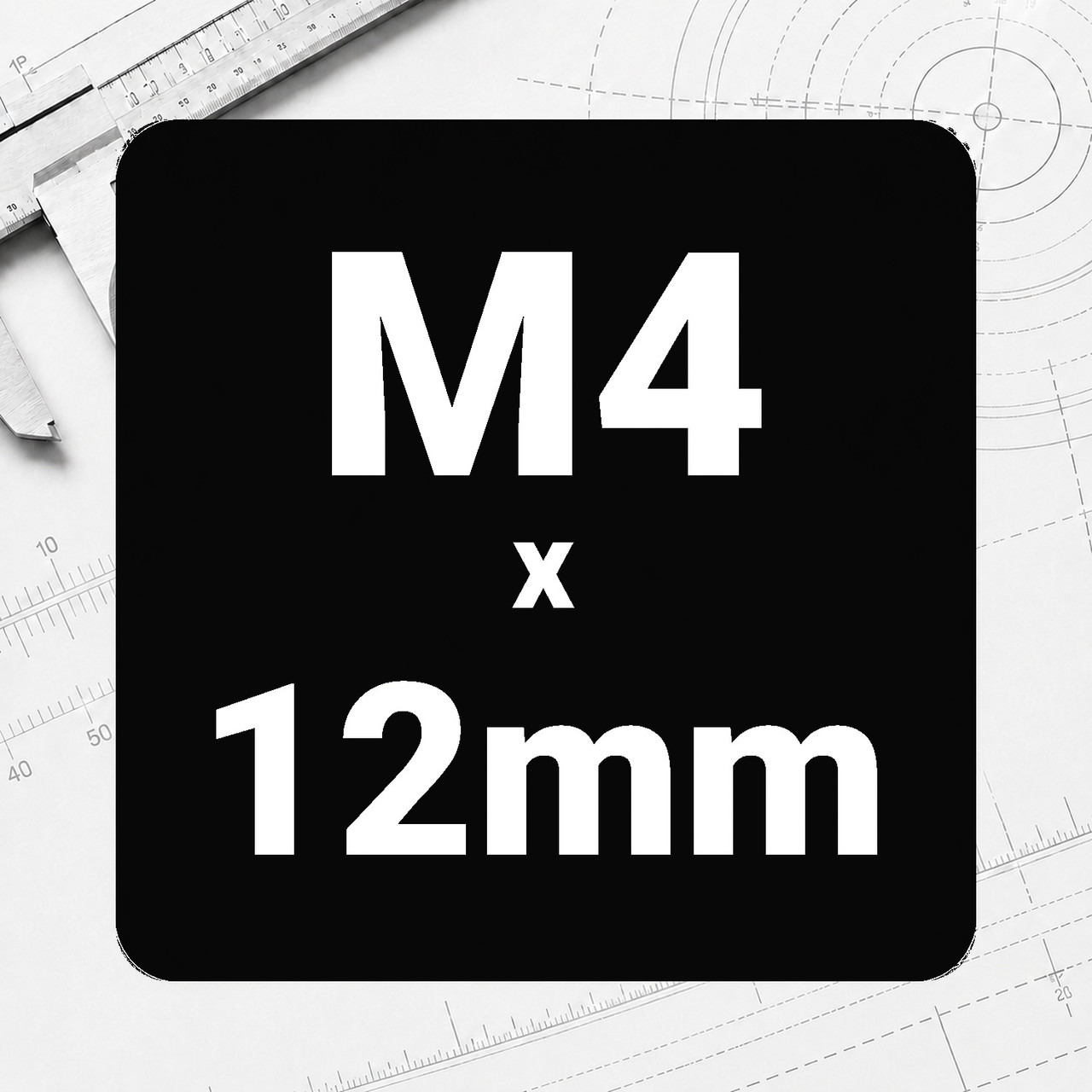 M4 x 12mm
