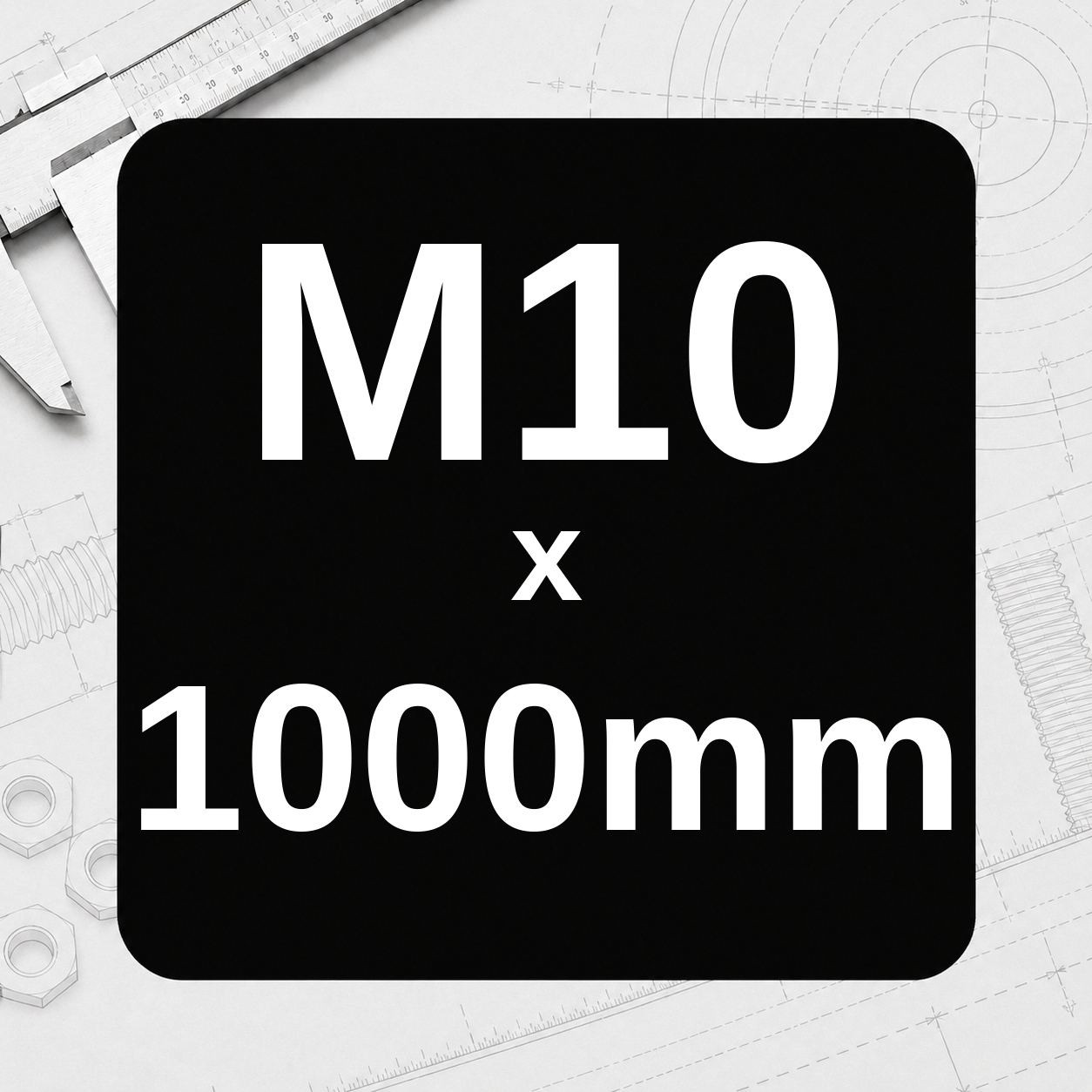 M10 x 1000mm