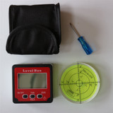 Misuratore angoli digitale magnetico, goniometro, inclinometro + custodia
