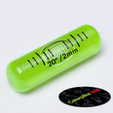 Replacement Level Glass Vial, Spirit Bubble Level, With Nib, 35 mm x 11 mm