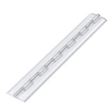 10x Clear Acrylic Piano Hinges 300 mm, Continuous Plastic Hinges