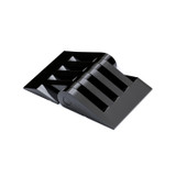 2x Black Acrylic Monster Piano Hinges 33 mm x 50 mm, Continuous Hinges
