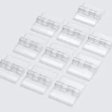 10x cerniere a nastro trasparenti in acrilico 25 mm x 32 mm, continue
