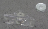Small Magnetic Catch Latch 2 Pieces Clear Acrylic Plastic Perspex Transparent