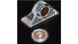 Small Magnetic Catch Latch 2 Pieces Clear Acrylic Plastic Perspex Transparent