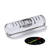 Replacement Level Glass Vial, Spirit Bubble Level, No Nib, 34 mm x 10 mm