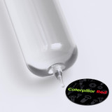 Replacement Level Glass Vial, Spirit Bubble Level, With Nib, 100 mm x 9.5 mm