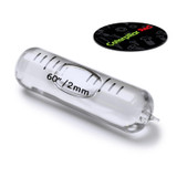 Replacement Level Glass Vial, Spirit Bubble Level, With Nib, 35 mm x 10 mm