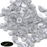 20x Clear Acrylic Plastic Butterfly Wing Nuts M6, Thumb Nuts