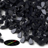 20x Black Nylon Plastic Butterfly Wing Nuts M4, Thumb Nuts