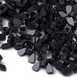20x dadi a farfalla M4 in nylon nero, a serraggio manuale