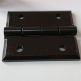 4x staffe a L, acrilico nero + 20 bulloni