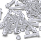 50x viti TCEI in acrilico trasparente M3 x 20 mm, dadi & rondelle
