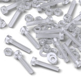 50x viti TCEI in acrilico trasparente M3 x 20 mm, dadi & rondelle