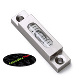 Fiala di precisione in vetro con corpo metallico, 66 mm, MGV-661514-CS