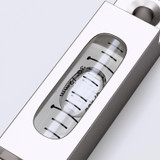 Metal Precision Level Glass Vial, Spirit Bubble Level, 66 mm, MGV-661514-CS