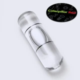 Fiala in vetro di ricambio per livella a bolla, senza pennino, 25 mm x 8 mm