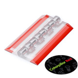 4x Clear Acrylic Plastic Piano Hinges 75 mm, Self-Adhesive, No Glue Required