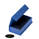 4x Royal Blue Magnetic USB Presentation Gift Boxes, Flash Drives, Wedding