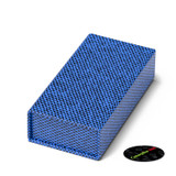 4x Royal Blue Magnetic USB Presentation Gift Boxes, Flash Drives, Wedding