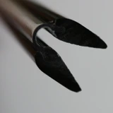 3x 300mm Black low profile flex hinges, flexible living hinges, plexiglass, Continuous Acrylic Piano Hinges