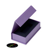 4x scatole regalo USB magnetiche viola chiaro, chiavette USB, matrimonio
