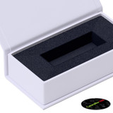 4x scatole regalo USB magnetiche bianche, chiavette USB, fotografia