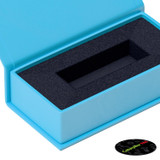 4x scatole regalo USB magnetiche azzurro chiaro, chiavette USB, matrimonio