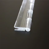 Transparent Clear Plastic Acrylic 200mm Continuous Piano Hinge Hinges