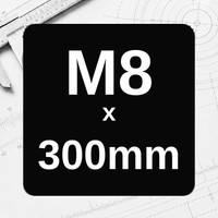 M8 x 300mm