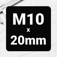 M10 x 20mm