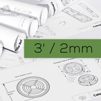 3' / 2mm