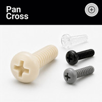 Cross Pan Head