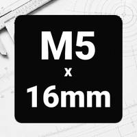 M5 x 16mm