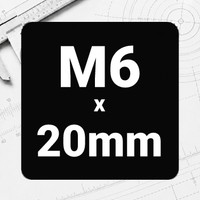 M6 x 20mm