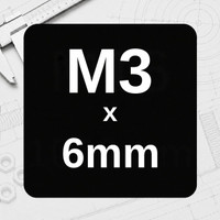 M3 x 6mm