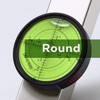 Round Spirit Level
