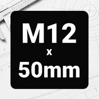 M12 x 50mm