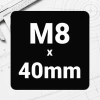 M8 x 40mm