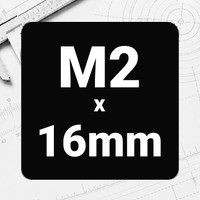 M2 x 16mm