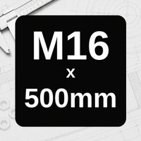 M16 x 500mm