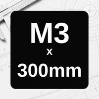 M3 x 300mm