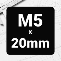 M5 x 20mm