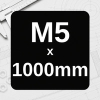 M5 x 1000mm
