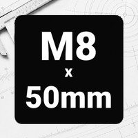 M8 x 50mm